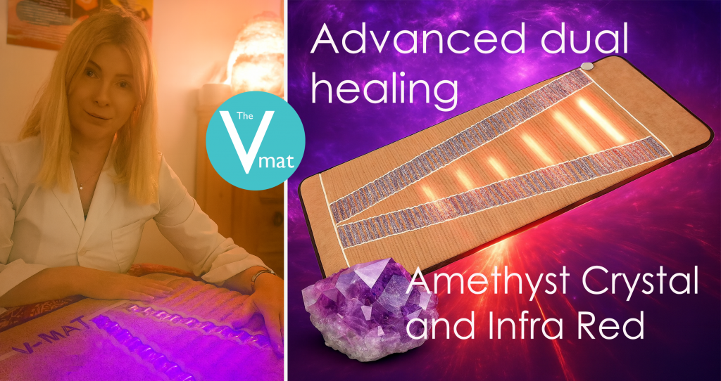 V-Mat BioMat Ireland amethyst crystal therapy and infra red light